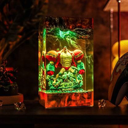 Franky Resin Lamp