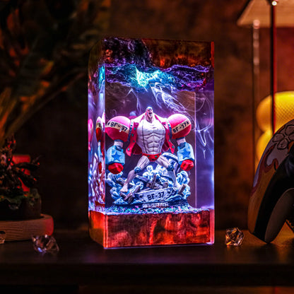 Franky Resin Lamp