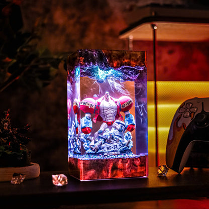 Franky Resin Lamp