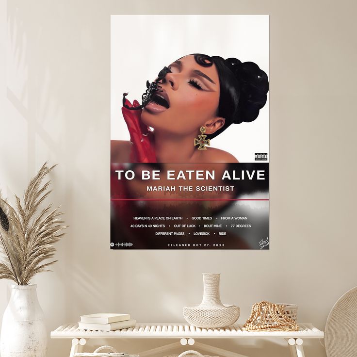 Music Poster- Mariah The Scientist Tour Poster - Vintage Style - Size 24x36