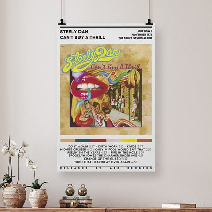 Steely Dan - Can't Buy A Thrill Canvas Poster Bedroom Decoration Landscape Office Size 24''x36''