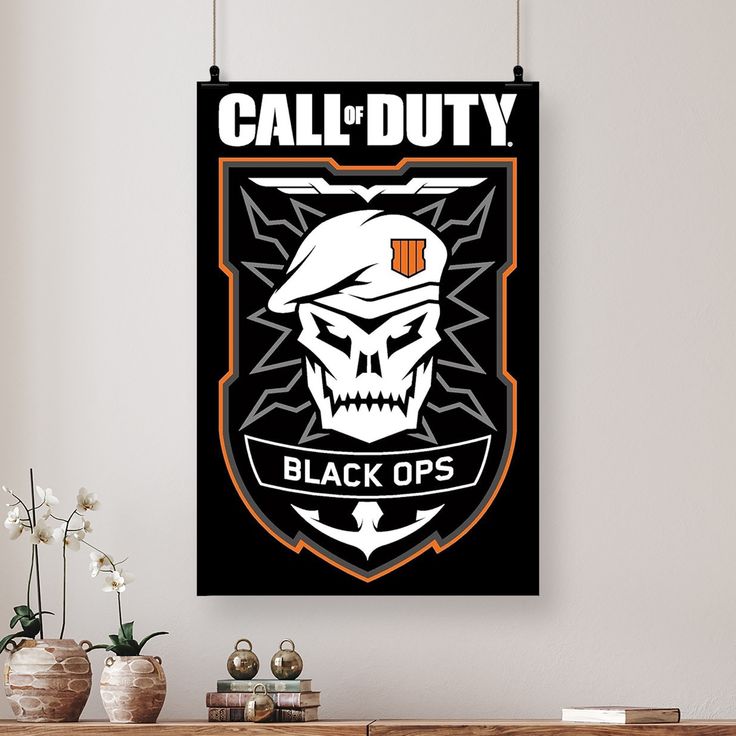 Trends International Call of Duty: Black Ops 4 - Logo Wall Poster Size 24''x36''