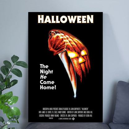 Halloween (1978) Classic Horror Movie POSTER - The Night He Came Home Size 24''x36''