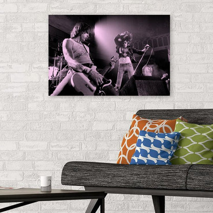 The Ramones Poster, Live in Concert, Punk Rock, Ramones, Art Print Retro Style - Size 24''x36''