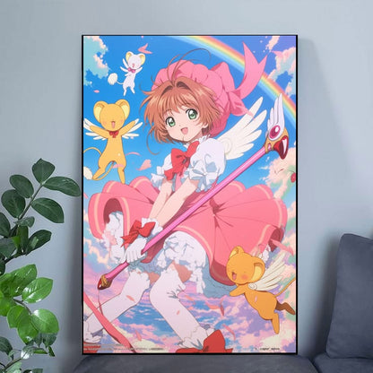 Cardcaptor Sakura  Anime Poster Home Decor Poster Size 24''x36''