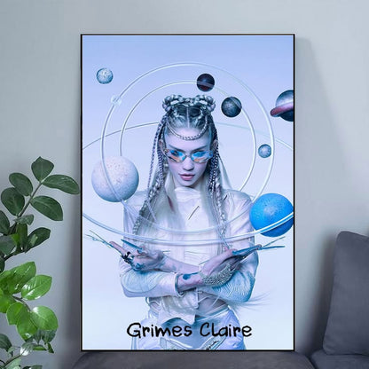 Grimes Claire Poster Home Decor Poster Size 24''x36''
