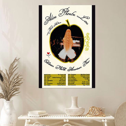 Alice Phoebe Lou Oblivion north american spring tour 2026 Size 24''x36''