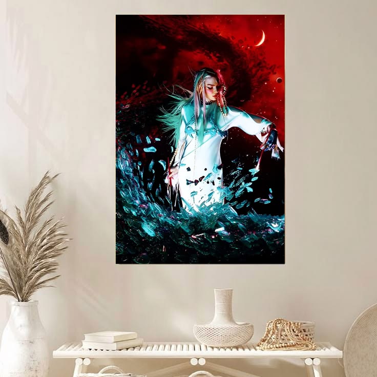 Grimes Claire Boucher Poster Home Decor Poster Size 24''x36''
