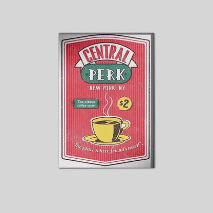 Lucky Shop Friends TV Show Poster, Central Perk Wall Art Poster Full Size 24''x36''