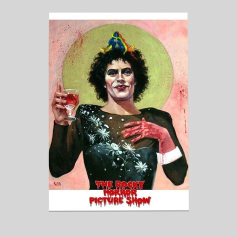 Tim Curry ROCKY HORROR PICTURE SHOW character movie poster Size 24''x36''
