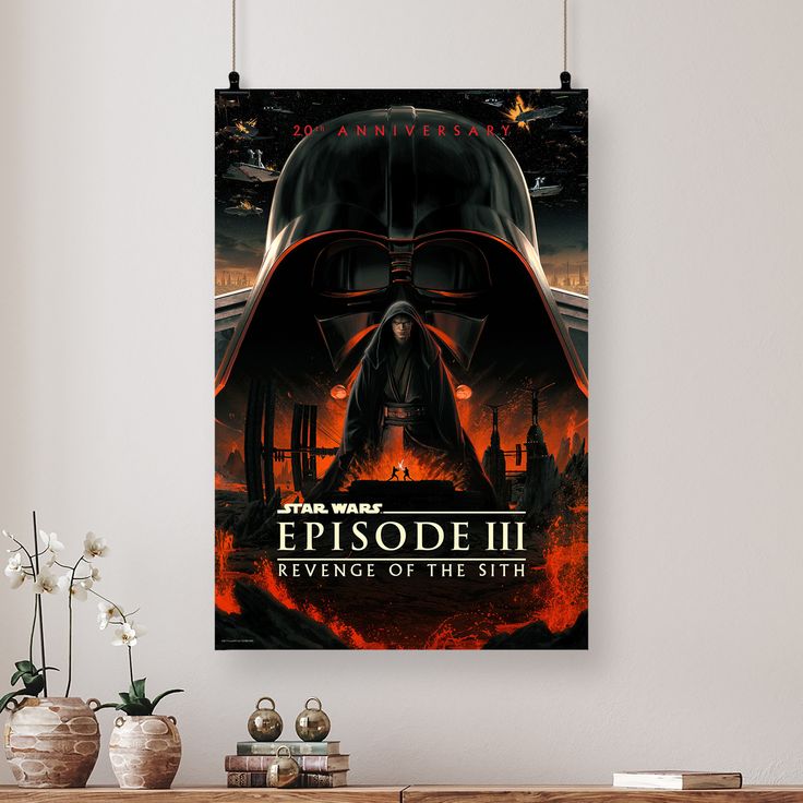 Star Wars: Revenge Of The Sith - 20th Anniversary Wall Poster Size 24''x36''