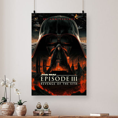 Star Wars: Revenge Of The Sith - 20th Anniversary Wall Poster Size 24''x36''