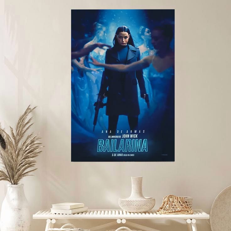 Ballerina 2025 movie poster Size 24''x36''