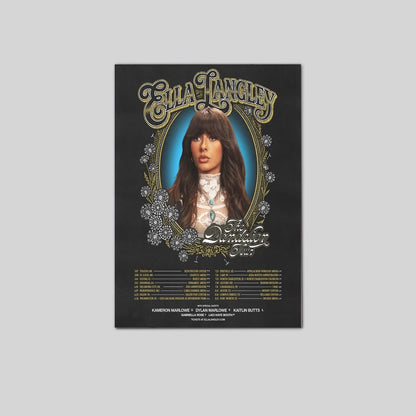 Ella Tour LAngley The Dandelion Tour Poster Full Size 24''x36''