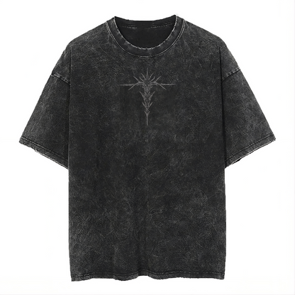 2-SIDED SUNG JINWOO SHADOW MONARCH ARISE WASHED TEE