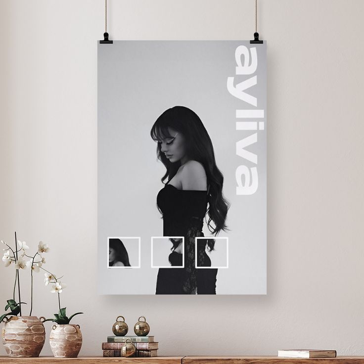 Music Poster- Ayliva Singer Poster- Vintage Style - Size 24x36