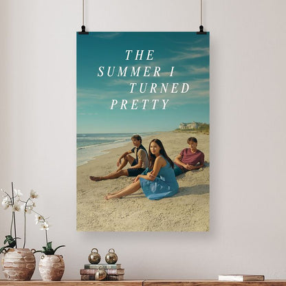 Movie Poster - The Summer I Turned Pretty Poster 2025 Film - Vintage Style - Size 24x36