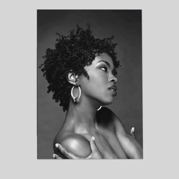 Lauryn Hill Poster Canvas Art Painting Wall Art Picture Family bedroom Decor Size 24''x36''
