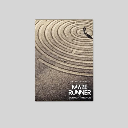 The Maze Runner: The Scorch Trials Poster, Dystopian Movie Wall Art
