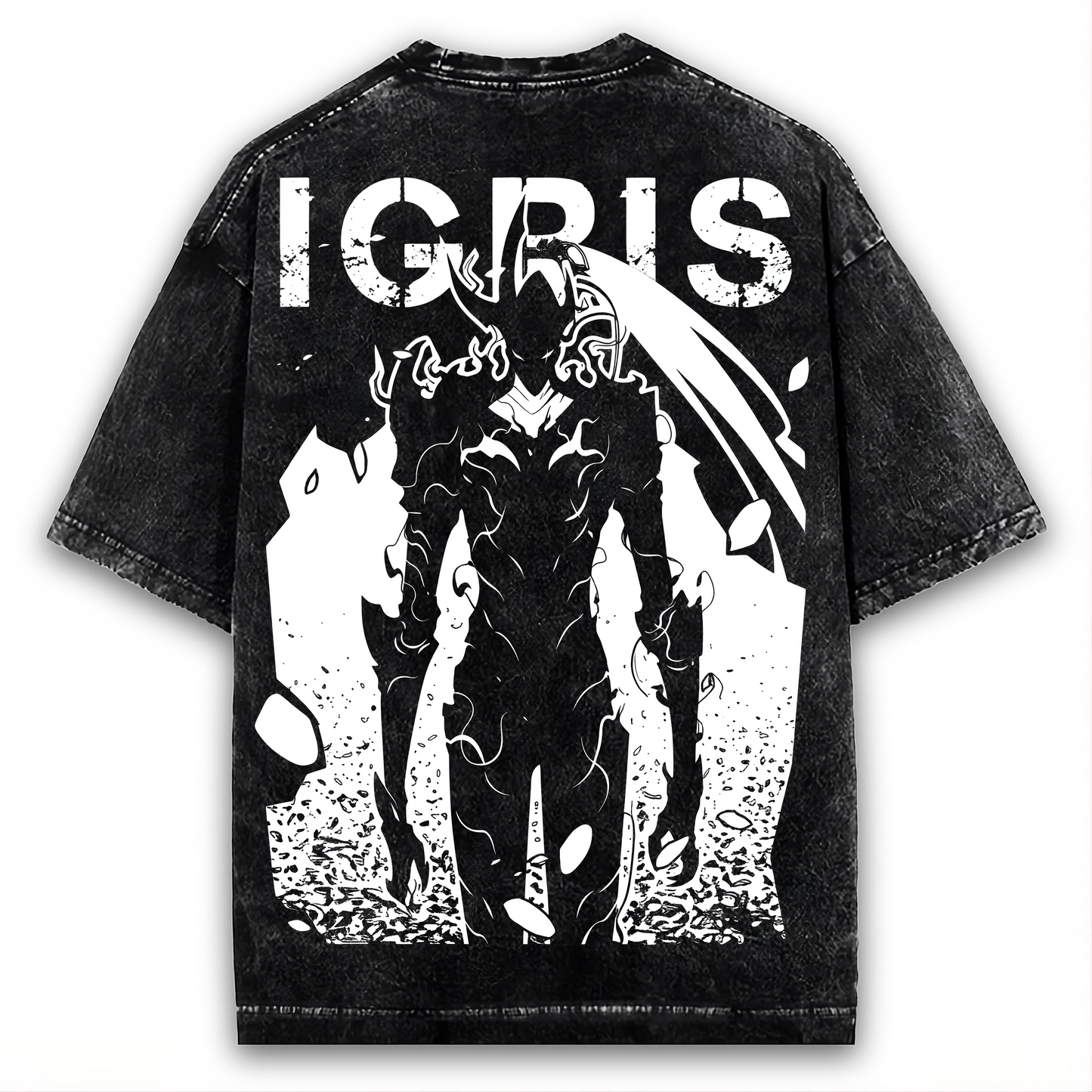 2-SIDED SOLO LEVELING, SUNG JIN WOO ARISE WASHED TEE