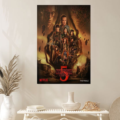 Movie Poster the series finale of stranger things Size 24''x36''