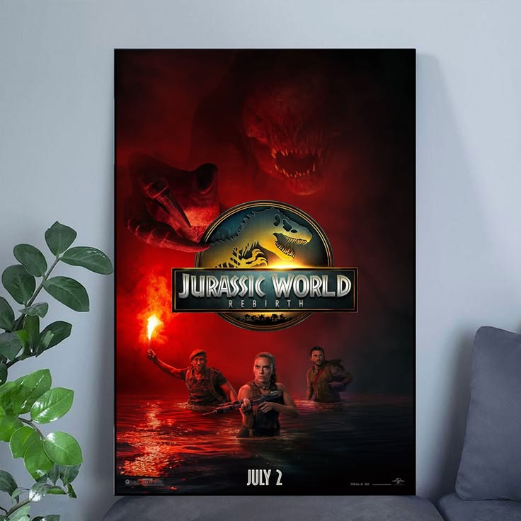 2025 Jurassic World Rebirth Movie Poster Size 24''x36''