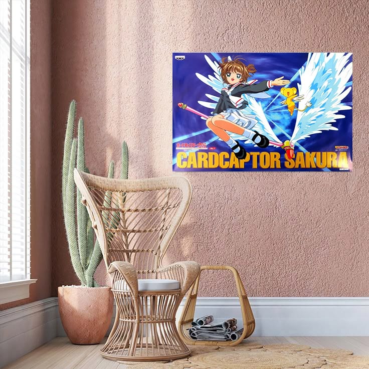 Banpresto Cardcaptor Sakura Kinomoto Poster No 1 Character Collectible Poster Size 24''x36''