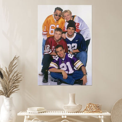 Backstreet Boys Canvas Poster Bedroom Decor Office Room Decor Gift Size 24''x36''