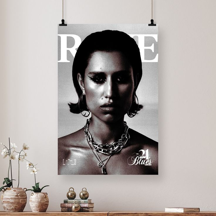 Music Poster - RAYE MY 21ST CENTURY BLUES POSTER - Vintage Style - Size 24x36