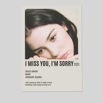 GRACIE ABRAMS LOVELY THREE BUNDLE POSTER/PRINT/ART Size 24''x36''