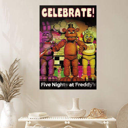 Trends International Five Nights At Freddys Celebrate Wall Poster Size 24''x36''