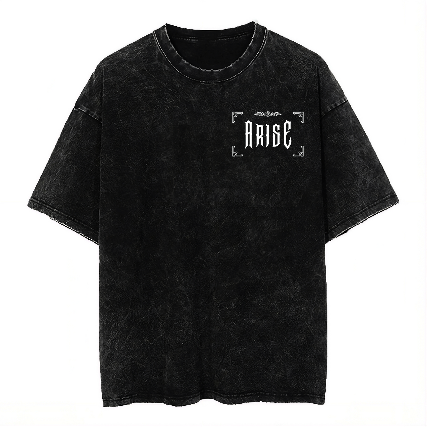 2-SIDED SOLO LEVELING VINTAGE ANIME T-SHIRT: SUNG JIN WOO WASHED TEE