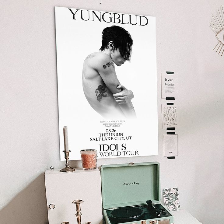 YUNGBLUD LIVE NATION & POSTFONTAINE PRESENTS Size 24''x36''