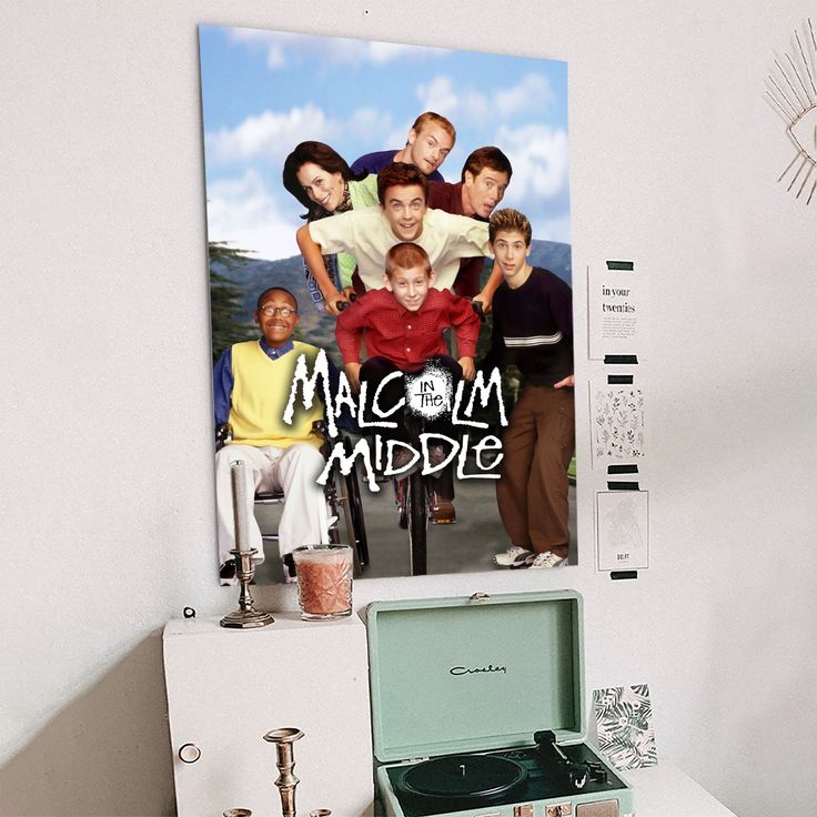 Movie Poster- Malcolm In The Middle Poster Size 24''x36''