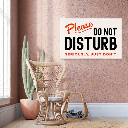 Do Not Disturb Sign Office Decor, PRINTABLE Desk or Cubicle Art, Funny Wall Art