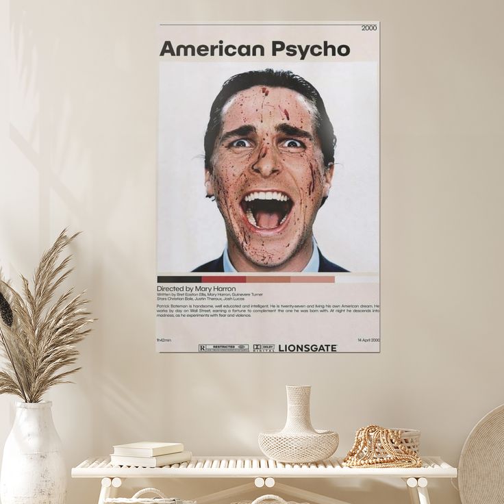 Posters American Psycho Vintage Poster Size 24''x36''