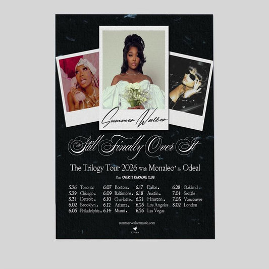 Music Poster Miss. Pizza Hut Still Finally Over It Tour Size 24''x36''