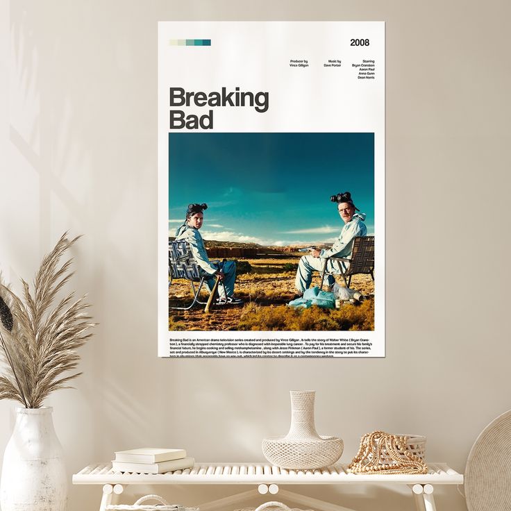 Breaking Bad series Poster Size 24''x36''