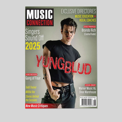 Yungblud cover story for Music Connection magazine Size 24''x36''