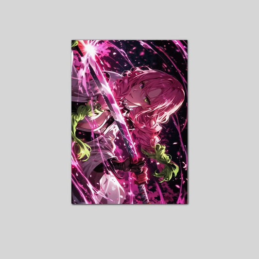 Mitsuri Kanroji Demon Slayer Love Hashira Anime Poster Poster Size 24''x36''