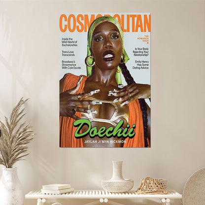 Doechii Graces The Cover Of Cosmopolitan Jaylah Ji’Mya Hickmon 2025 Poster Size 24''x36''