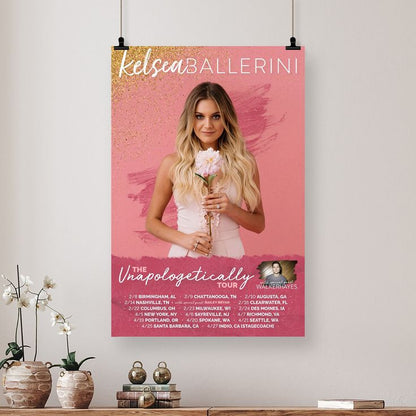KELSEA BALLERINI REPLICA 2018 CONCERT POSTER Size 24''x36''