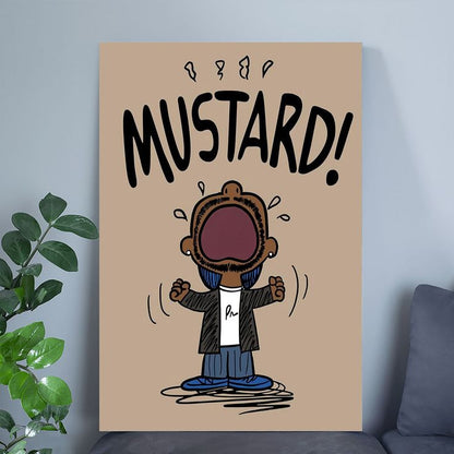 Kendrick Lamar Poster Rapper Hip Hop Wall Art Teen Boy Room Girl Room Size 24''x36''