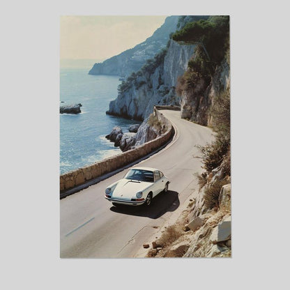 Vintage Poster - Slim Aarons Conca dei Marini – Retro Glam Summer- Size 24x36