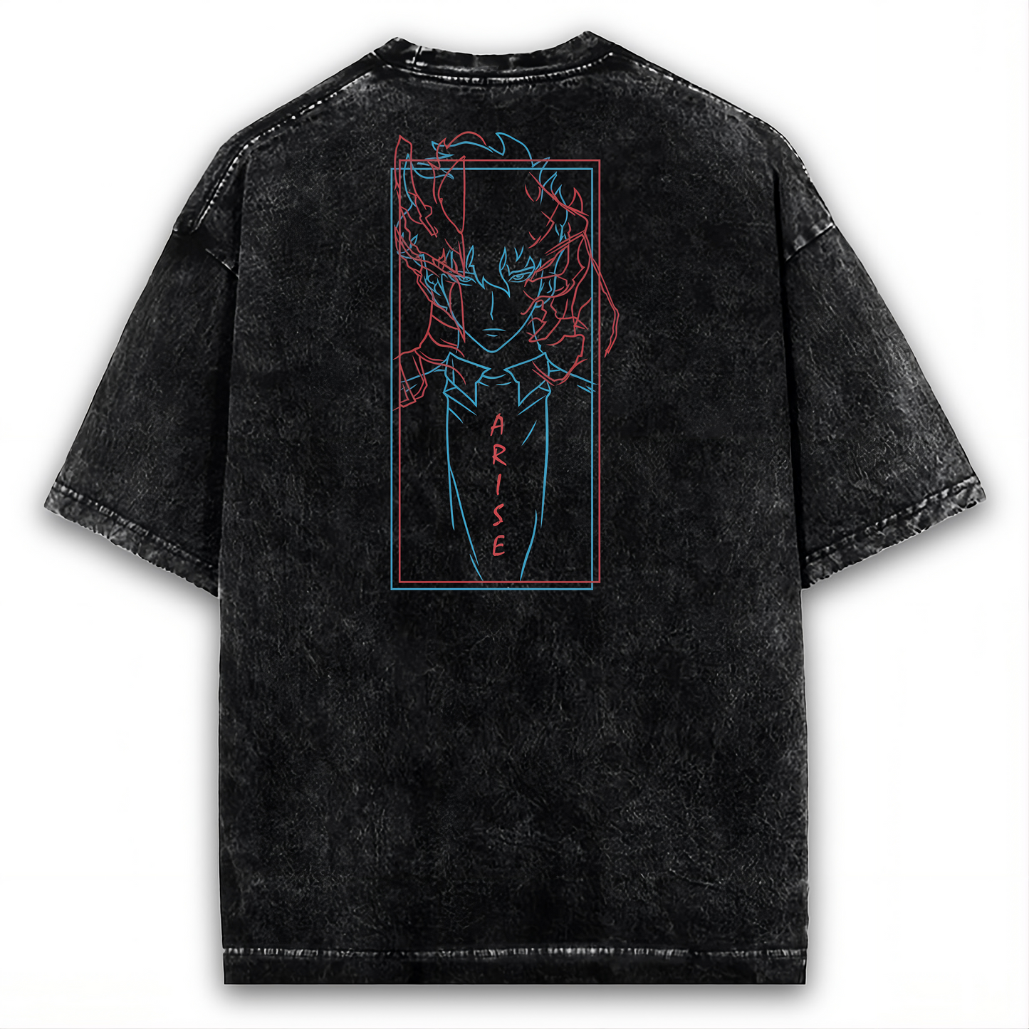 2-SIDED SOLO LEVELING WASHED TEE