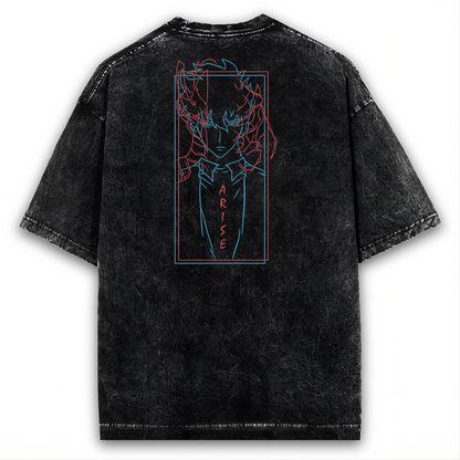 2-SIDED SOLO LEVELING WASHED TEE