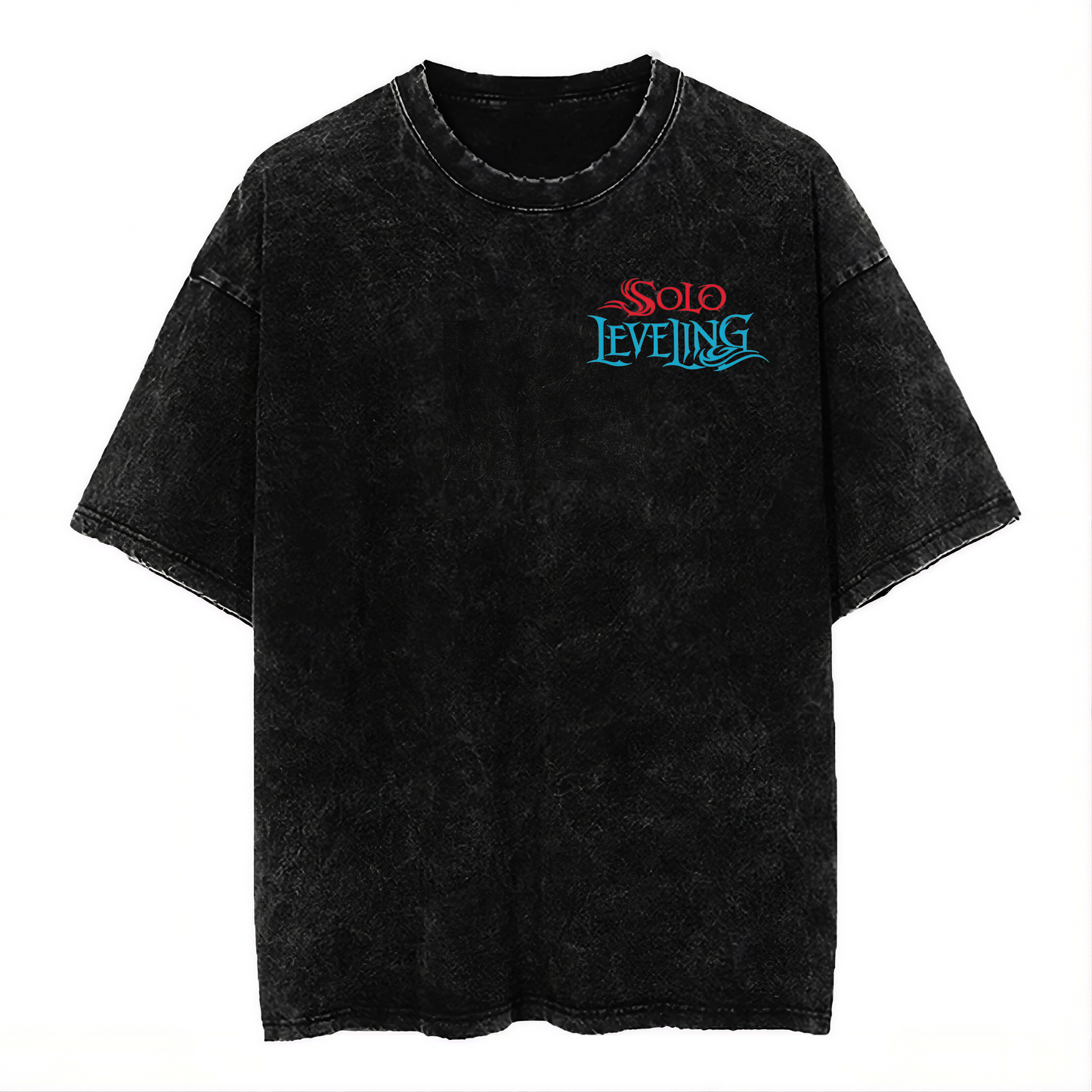 2-SIDED SOLO LEVELING WASHED TEE