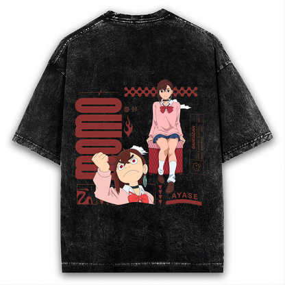 MOMO AYASE "DOUBLE PERSONA" DANDADAN WASHED TEE