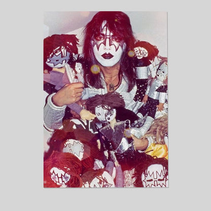Music Poster Ace Frehley Vintage-Style Band Poster Size 24''x36''