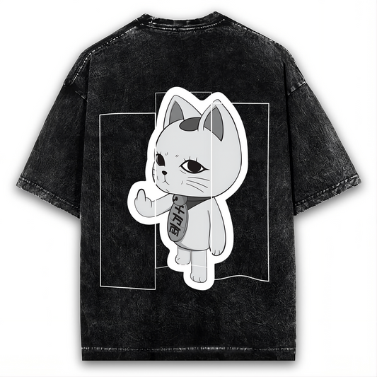 TURBO GRANNY "MIDDLE FINGER" DANDADAN VINTAGE WASHED TEE